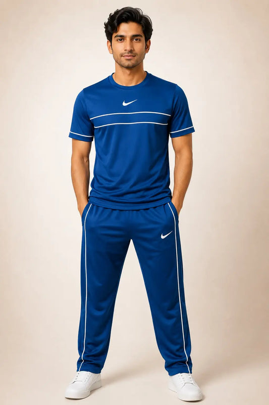 Men's Fleece Plain Track Suit