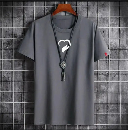 1 Pc Men's Cotton Printed T-Shirt